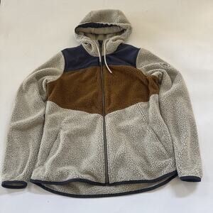 Kuhl Jacket Prism Jacket Womens‎ MEDIUM Hoodie Fleece Sherpa Colorblock 4429